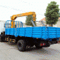 Truck With Crane Carrier