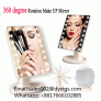 22 LED lights Touch Screen Makeup Mirror Tabletop Cosmetic light up Mirror  sales002@dycigs.com